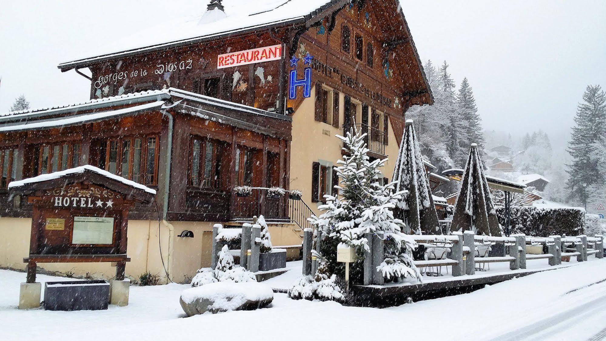 Auberge Des Gorges Серво Екстер'єр фото